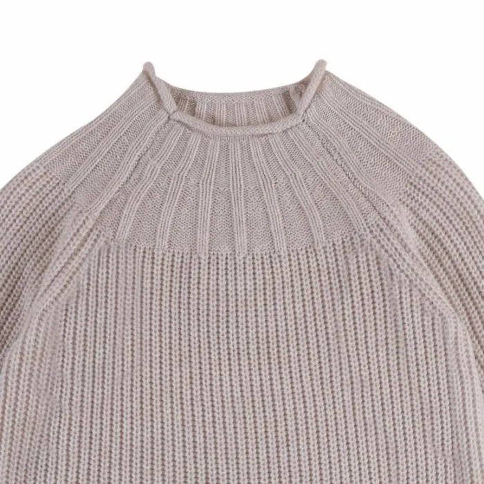 Donsje Amsterdam Sweaters and Cardigans Boys Dawi Sweater Soft Sand