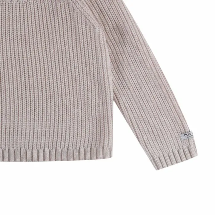 Donsje Amsterdam Sweaters and Cardigans Boys Dawi Sweater Soft Sand
