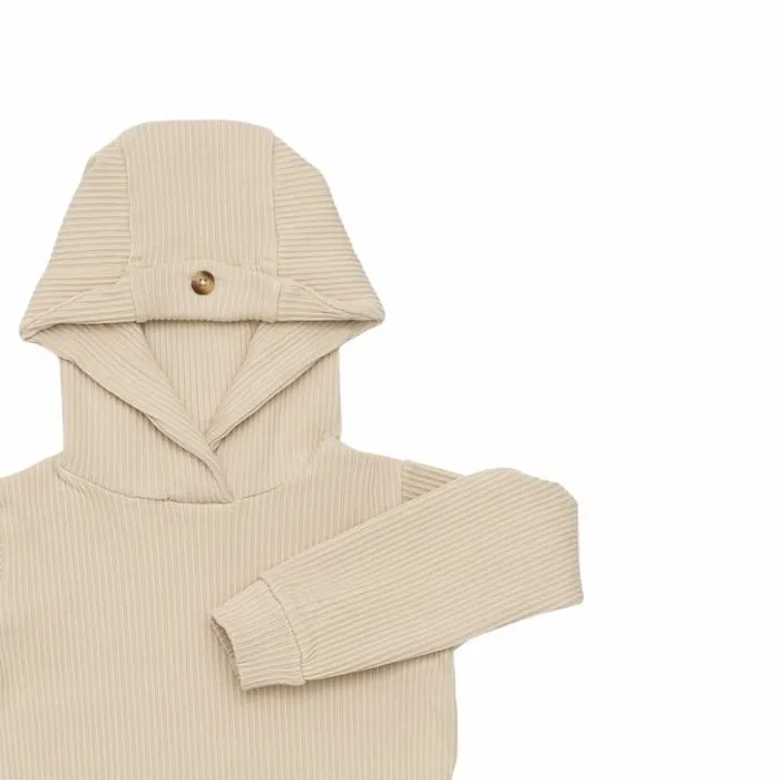 Donsje Amsterdam Sweaters and Cardigans Boys Sco Hoodie Vintage Cream