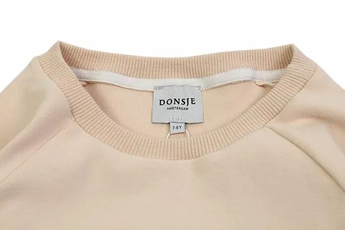 Donsje Amsterdam Sweaters and Cardigans Girls Maas Sweatshirt Cream