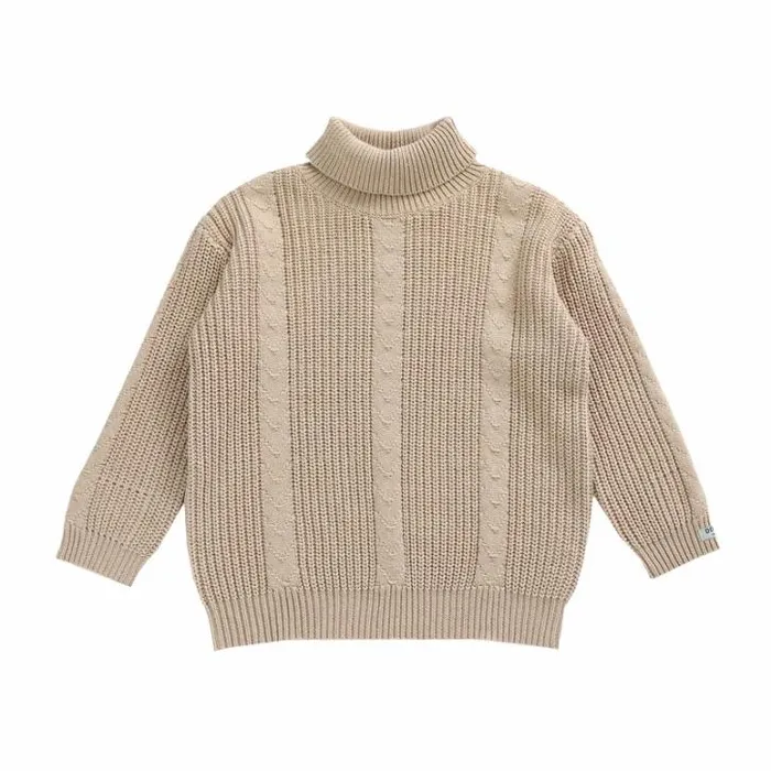 Donsje Amsterdam Sweaters and Cardigans Girls Ninam Sweater Clay Melange