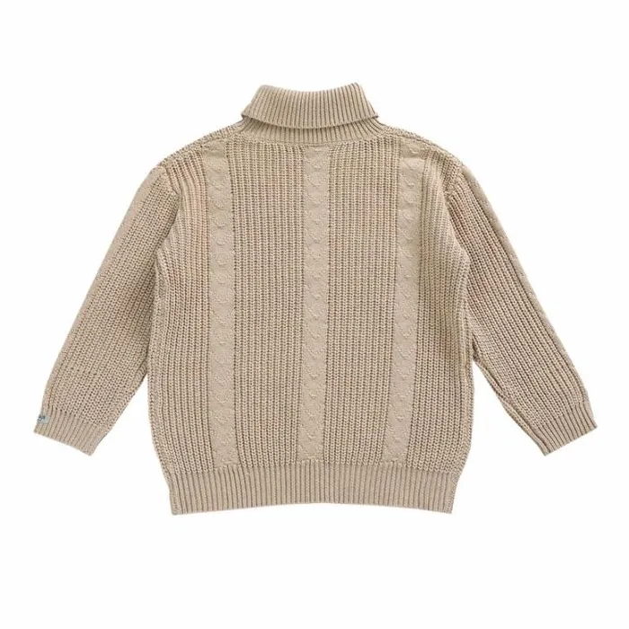 Donsje Amsterdam Sweaters and Cardigans Girls Ninam Sweater Clay Melange