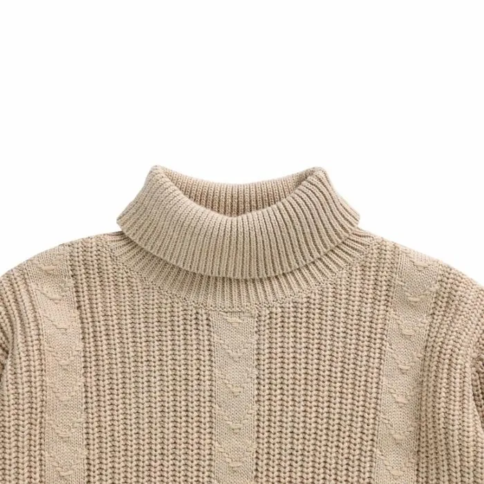 Donsje Amsterdam Sweaters and Cardigans Girls Ninam Sweater Clay Melange