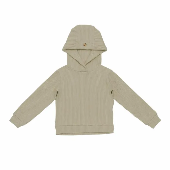 Donsje Amsterdam Sweaters and Cardigans Girls Sco Hoodie Dusty Olive