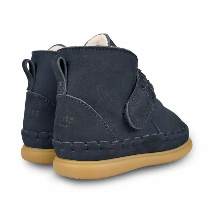 Donsje Amsterdam Toddler Shoes Baby Marcou Shoes Navy Nubuck