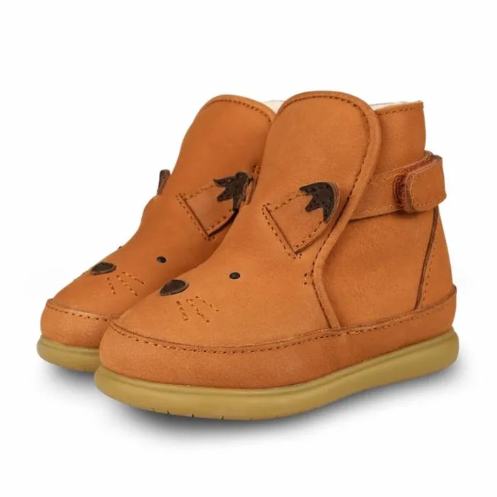 Donsje Amsterdam Toddler Shoes Girls Girls Dubu Classic Shoes Maple Nubuck