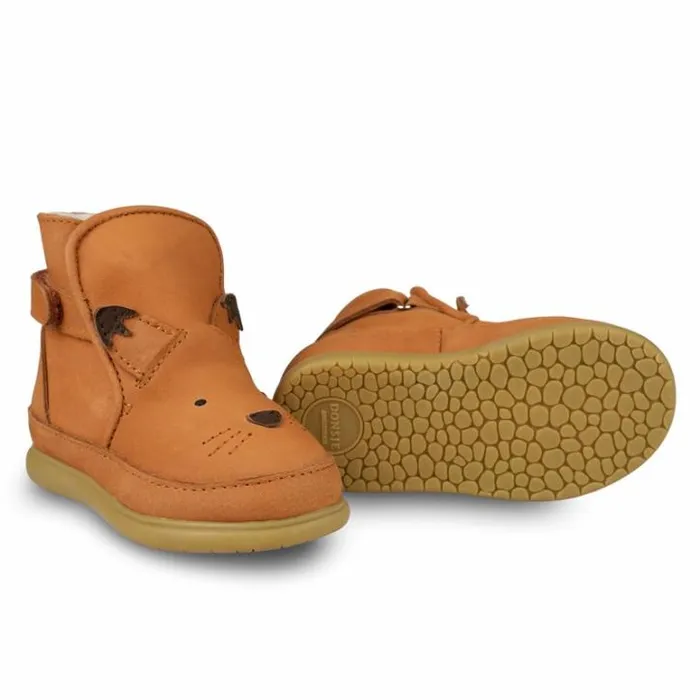 Donsje Amsterdam Toddler Shoes Girls Girls Dubu Classic Shoes Maple Nubuck