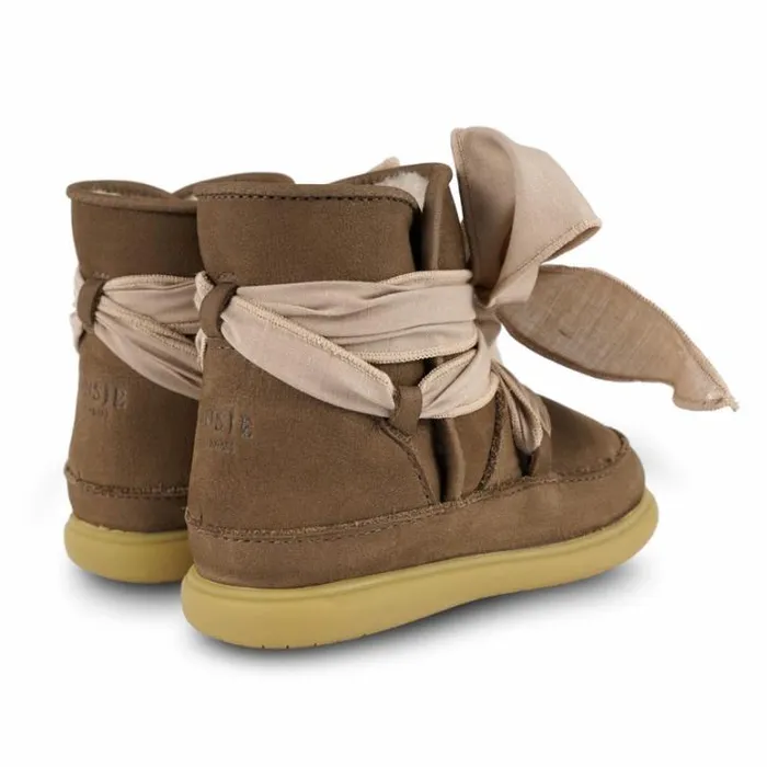 Donsje Amsterdam Toddler Shoes Girls Girls Maudi Shoes Hazelnut Nubuck