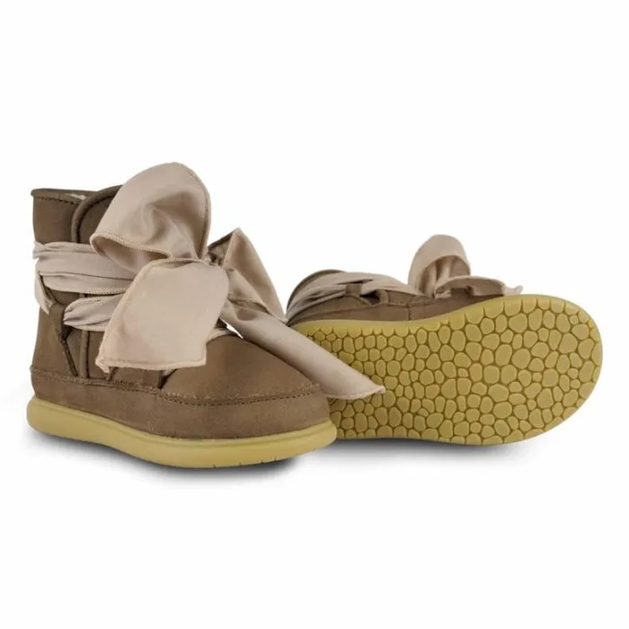 Donsje Amsterdam Toddler Shoes Girls Girls Maudi Shoes Hazelnut Nubuck