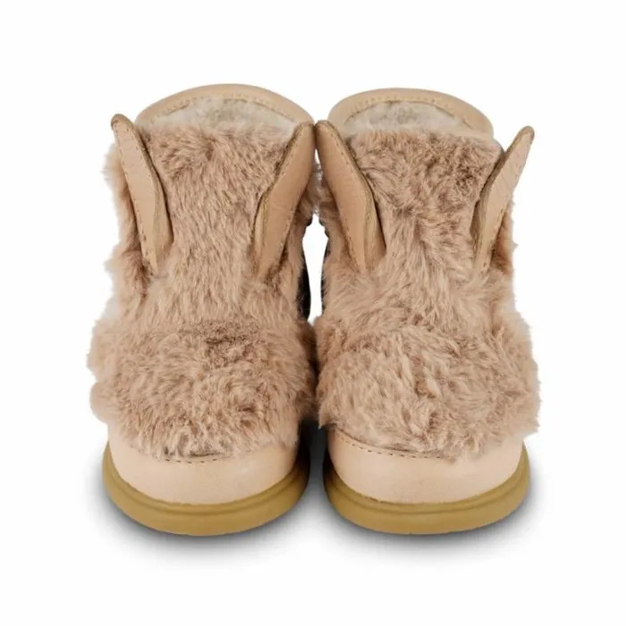 Donsje Amsterdam Toddler Shoes Girls Girls Roumi Shoes Warm Beige Soft Faux Fur