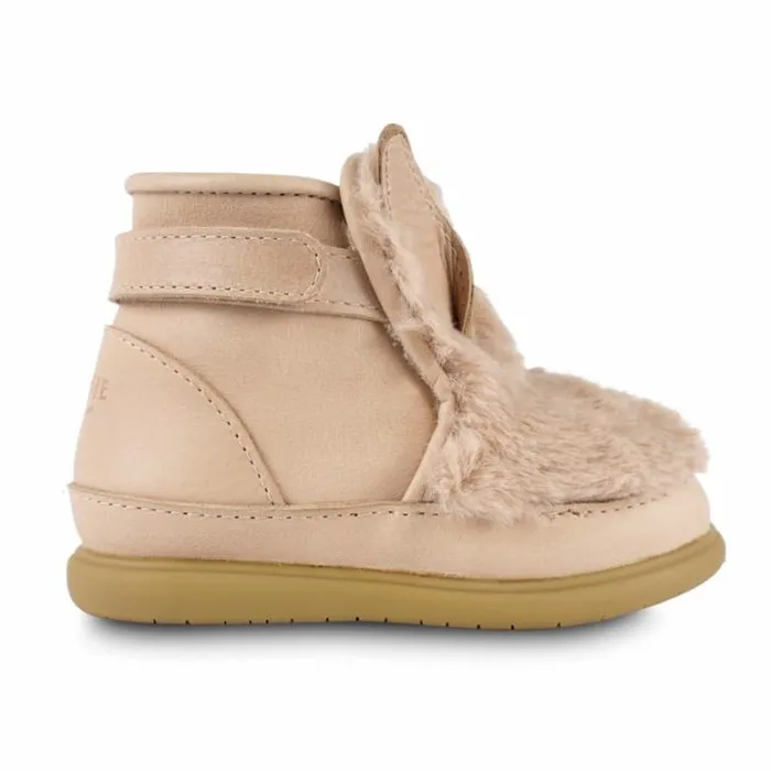 Donsje Amsterdam Toddler Shoes Girls Girls Roumi Shoes Warm Beige Soft Faux Fur
