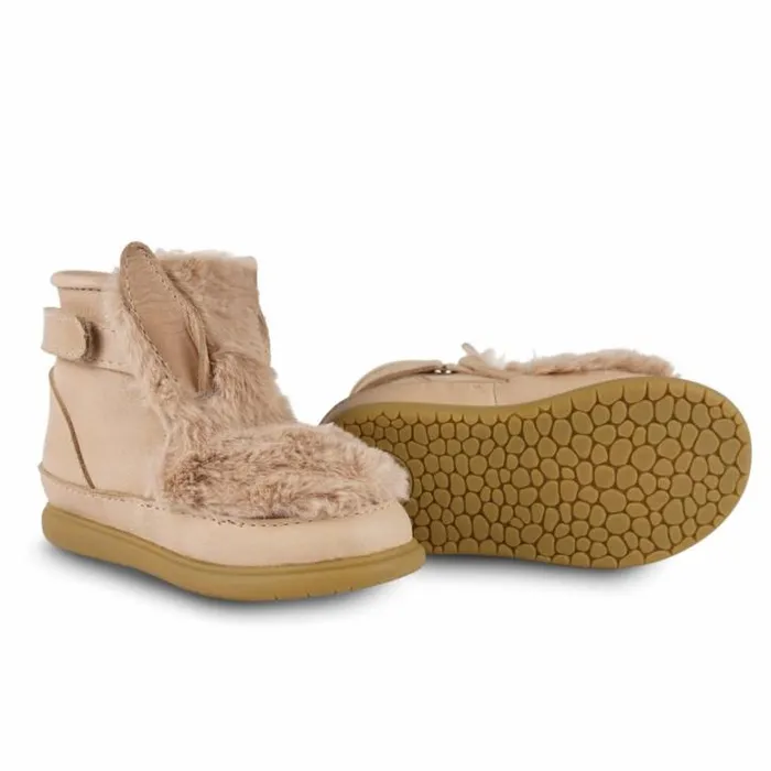 Donsje Amsterdam Toddler Shoes Girls Girls Roumi Shoes Warm Beige Soft Faux Fur