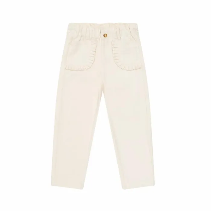 Donsje Amsterdam Trousers and Leggings Baby Phien Trousers Warm White