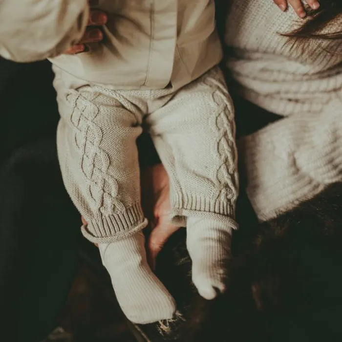 Donsje Amsterdam Trousers and Leggings Baby Xiva Trousers Natural Beige