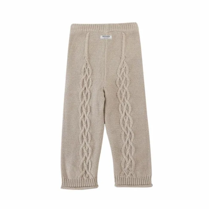 Donsje Amsterdam Trousers and Leggings Baby Xiva Trousers Natural Beige