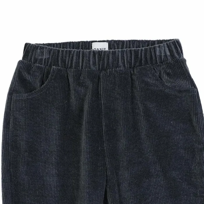 Donsje Amsterdam Trousers and Leggings Girls Bo Trousers Anthracite