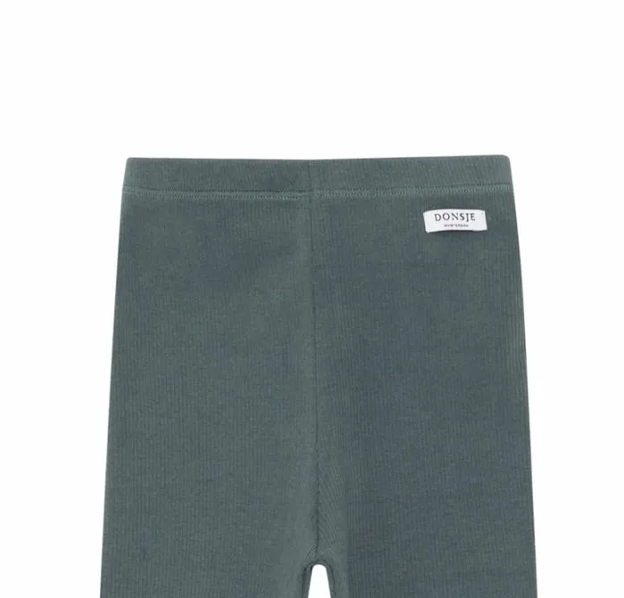 Donsje Amsterdam Trousers and Leggings Girls Ellie Leggings Stone Grey Donsje Amsterdam Trousers and Leggings Girls Ellie Leggings Stone Grey