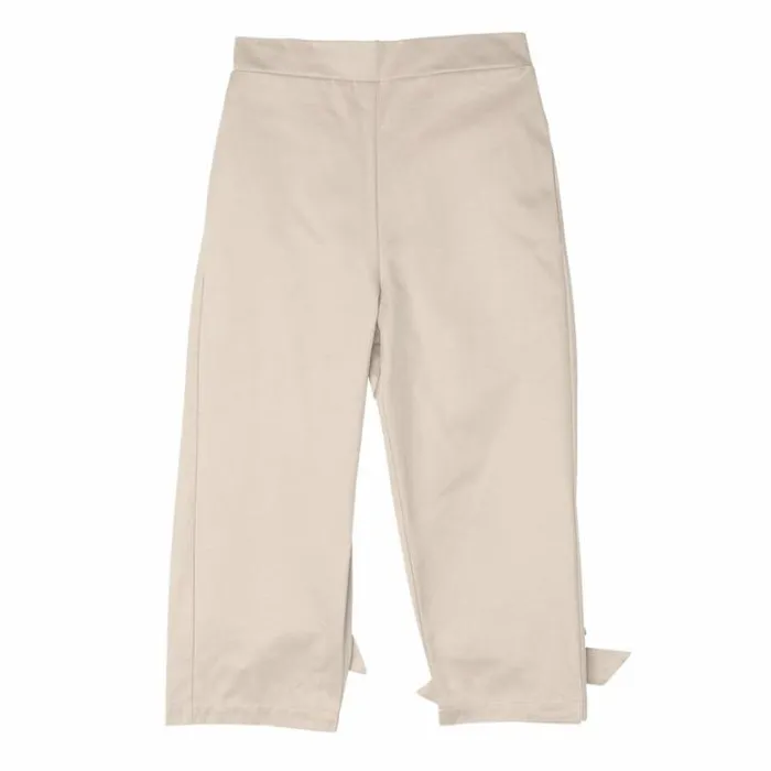 Donsje Amsterdam Trousers and Leggings Girls Mareis Trousers Silvery Beige