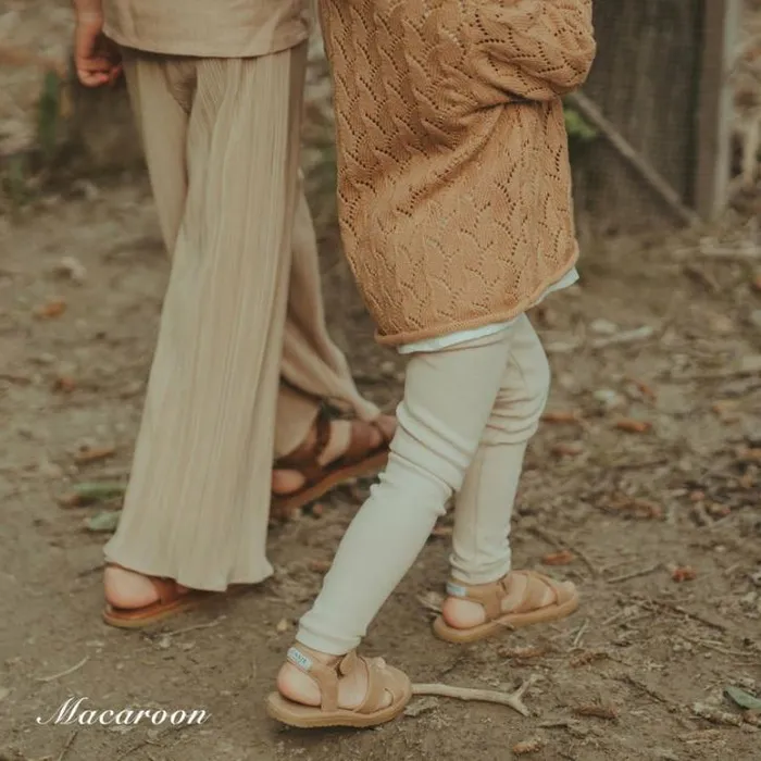 Donsje Amsterdam Trousers and Leggings Girls Mellie Leggings Rose Mocha
