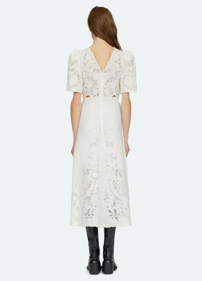 Dresses Women Sea New York Baylin SS Dress Cream