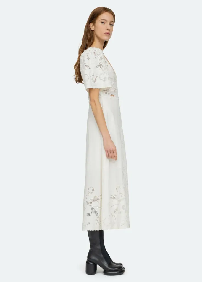 Dresses Women Sea New York Baylin SS Dress Cream