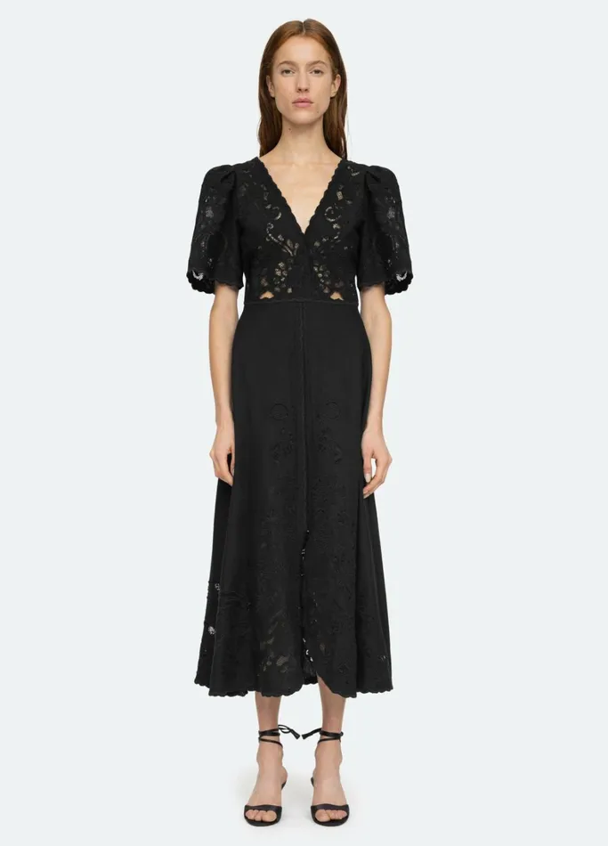 Dresses Women Sea New York Baylin SS Dress Cream