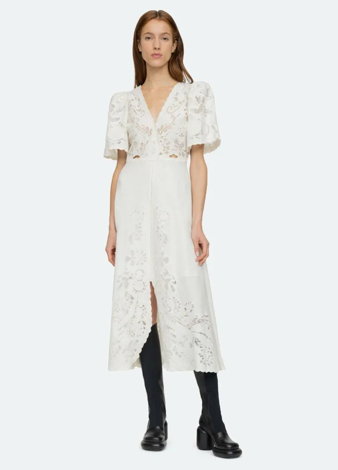 Dresses Women Sea New York Baylin SS Dress Cream