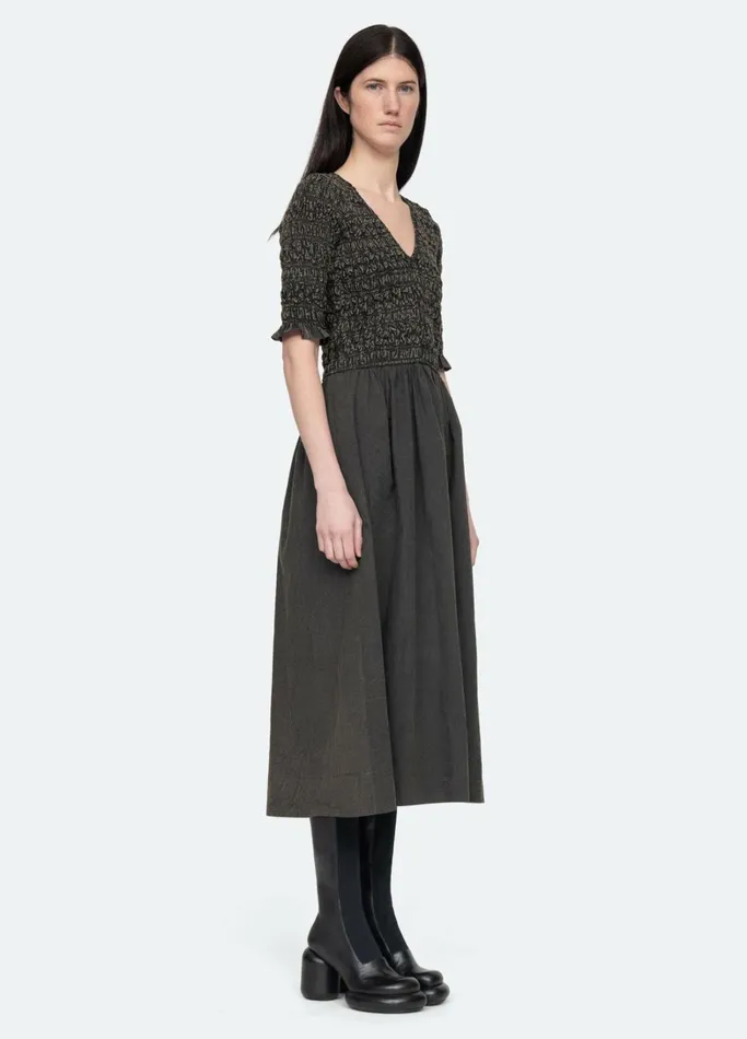 Dresses Women Sea New York Juni VNeck Dress Black