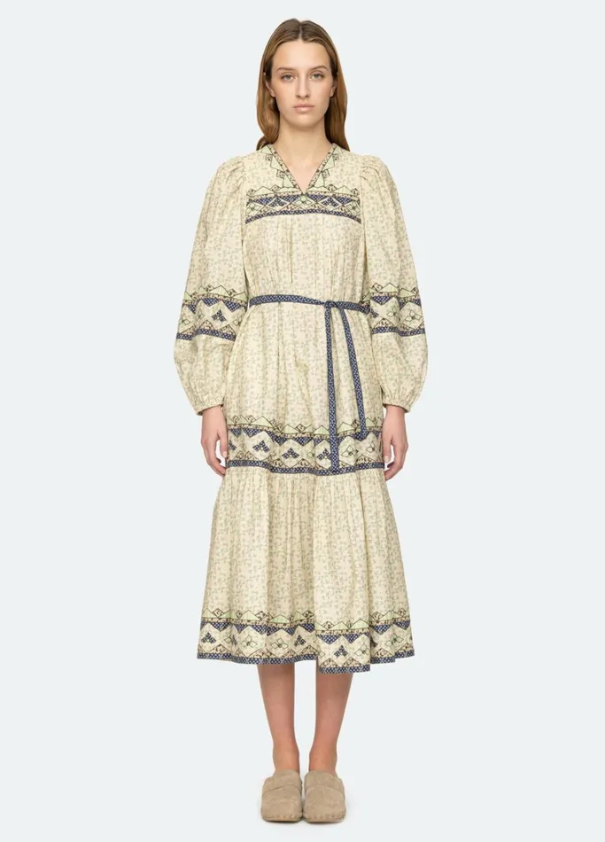 Dresses Women Sea New York Louie LS Dress Multi