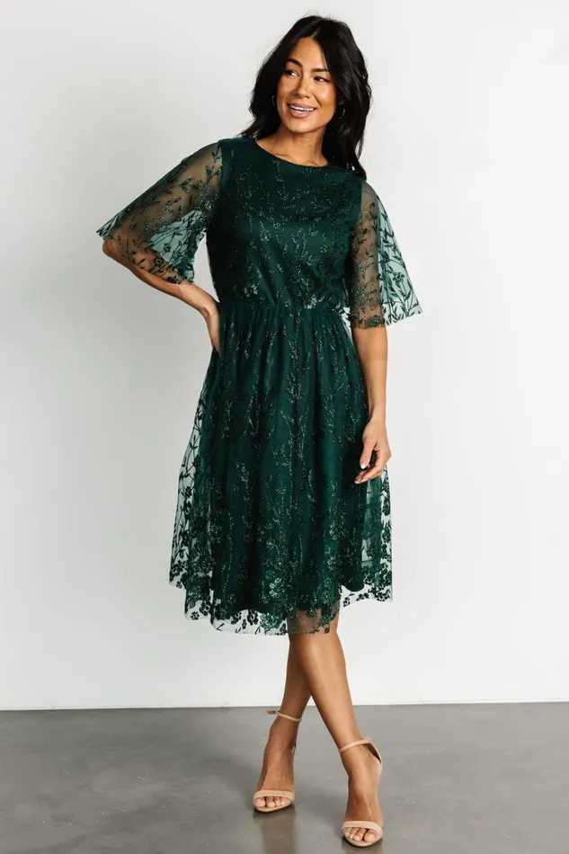Duchess Tulle Dress Dark Green Sparkle Women Baltic Born Tulle Styles Duchess Tulle Dress Dark Green Sparkle Women Baltic Born Tulle Styles