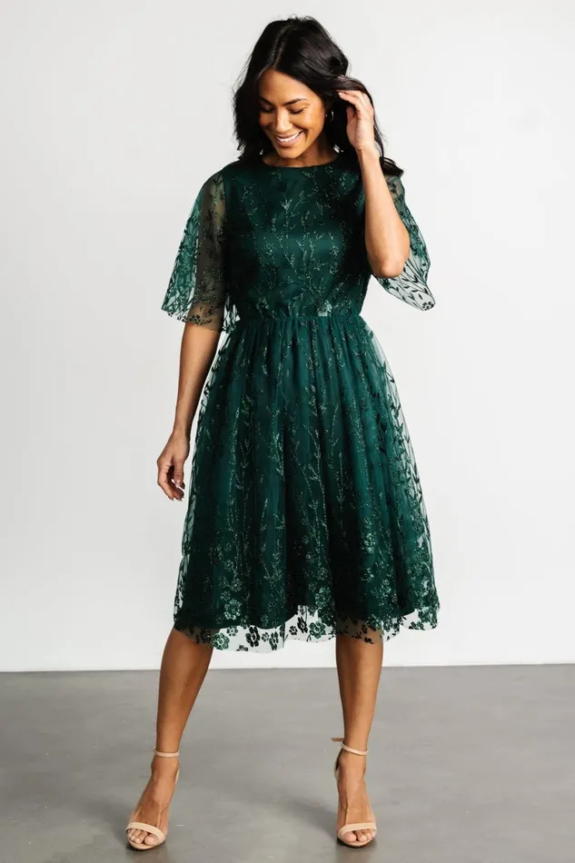 Duchess Tulle Dress Dark Green Sparkle Women Baltic Born Tulle Styles Duchess Tulle Dress Dark Green Sparkle Women Baltic Born Tulle Styles
