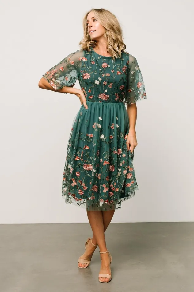Duchess Tulle Dress Jade Garden Women Baltic Born Short Dresses Duchess Tulle Dress Jade Garden Women Baltic Born Short Dresses