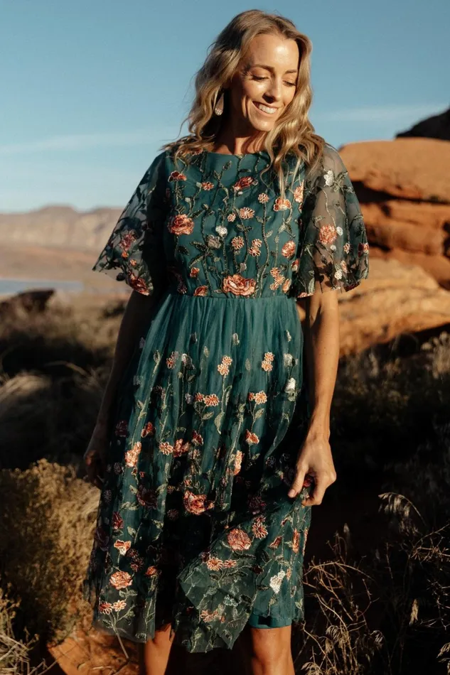 Duchess Tulle Dress Jade Garden Women Baltic Born Short Dresses Duchess Tulle Dress Jade Garden Women Baltic Born Short Dresses