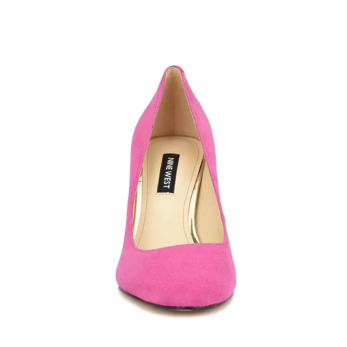 Dylan Round Toe Pumps Medium Pink Women Nine West Pumps Dylan Round Toe Pumps Medium Pink Women Nine West Pumps