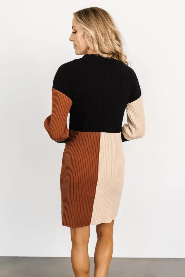 Easton Sweater Dress Black Multi Women Baltic Born Sweaters Easton Sweater Dress Black Multi Women Baltic Born Sweaters