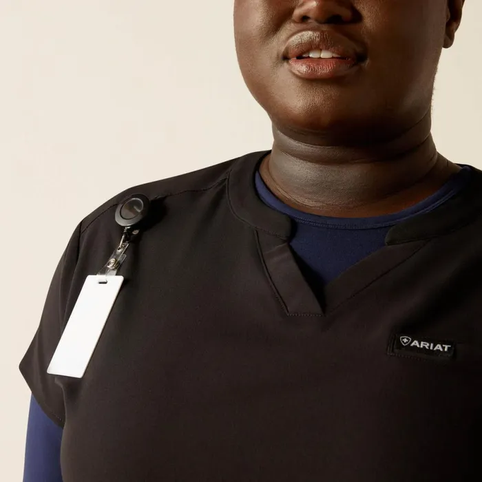 Eliza Fashion Scrub Top Black Women Ariat Scrubs
