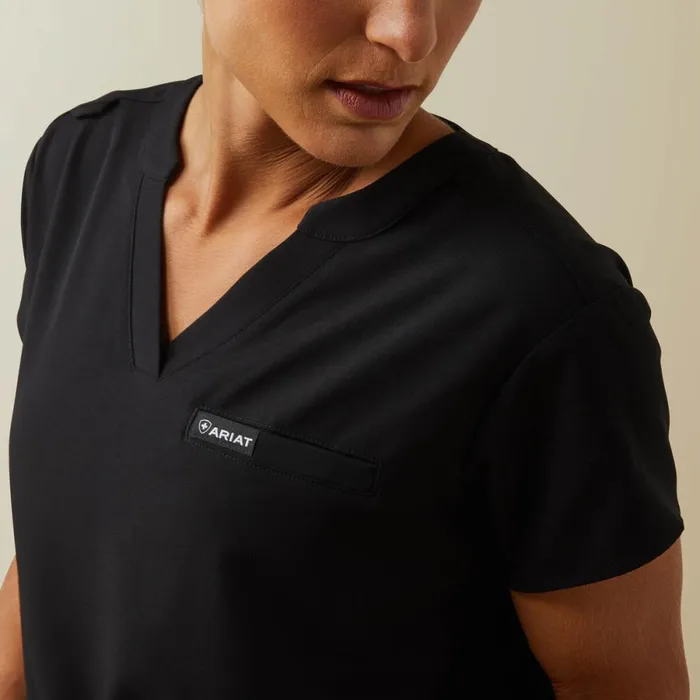Eliza Fashion Scrub Top Black Women Ariat Scrubs