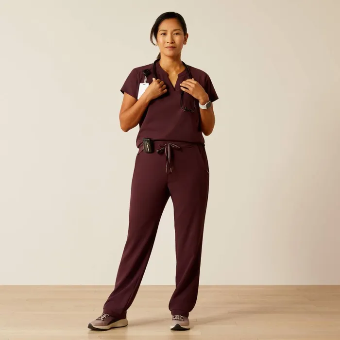 Eliza Fashion Scrub Top Winetasting Women Ariat Scrubs Eliza Fashion Scrub Top Winetasting Women Ariat Scrubs