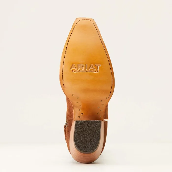 Elvira StretchFit Western Boot Terracotta Suedeancient Turquoise Women Ariat Western Boots Elvira StretchFit Western Boot Terracotta Suedeancient Turquoise Women Ariat Western Boots