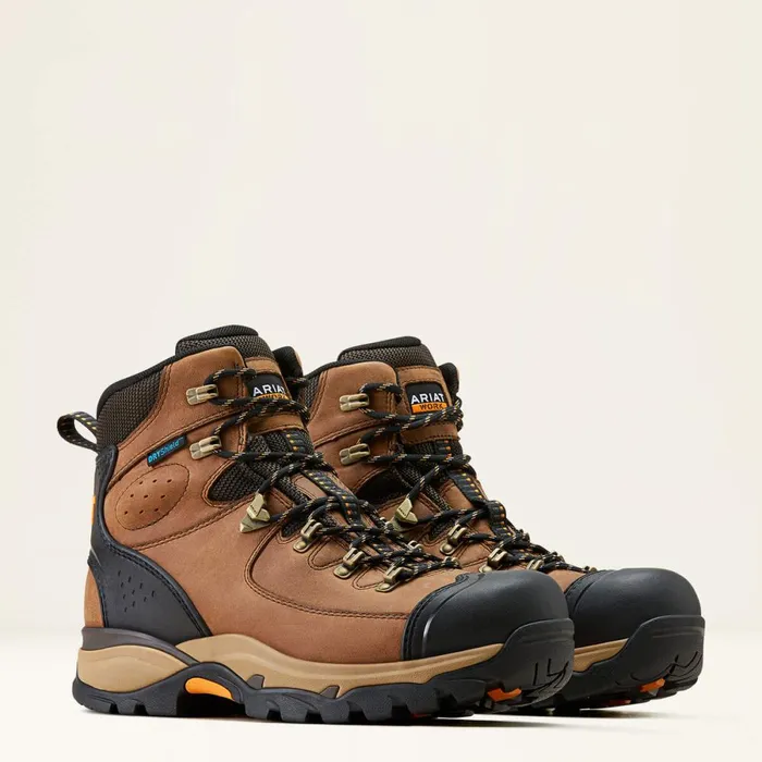 Endeavor 6034 Waterproof Work Boot Dusted Brown Men Ariat Work Boots Endeavor 6034 Waterproof Work Boot Dusted Brown Men Ariat Work Boots