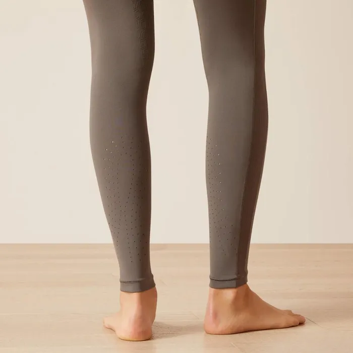 Eos Chic Half Grip Tight Plum Grey Women Ariat Pants and Shorts Eos Chic Half Grip Tight Plum Grey Women Ariat Pants and Shorts