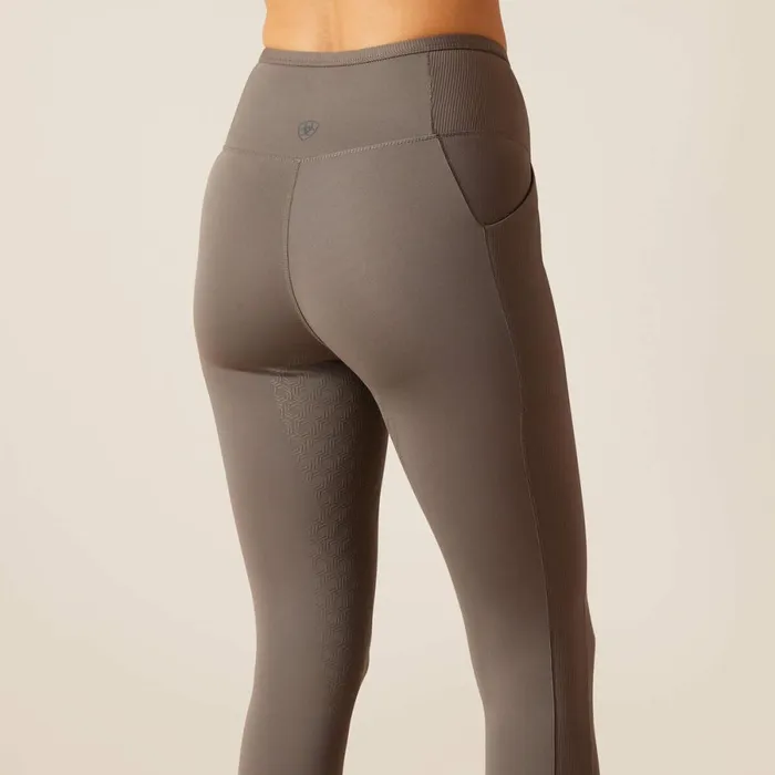 Eos Chic Half Grip Tight Plum Grey Women Ariat Pants and Shorts Eos Chic Half Grip Tight Plum Grey Women Ariat Pants and Shorts