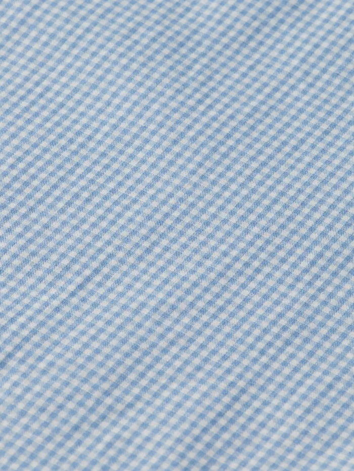 Essential Poplin Checked Shirt Green Check Men Scotch and Soda Shirts