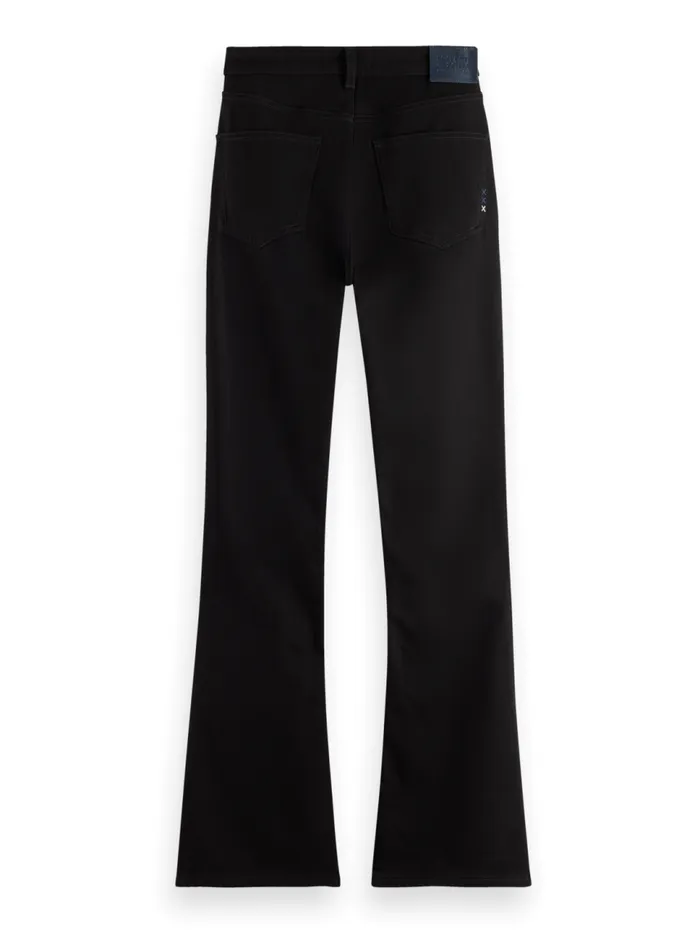 Essential THE CHARM FLARED JEANS STAY BLACK Stay Black Women Scotch and Soda Essentials Essential THE CHARM FLARED JEANS STAY BLACK Stay Black Women Scotch and Soda Essentials