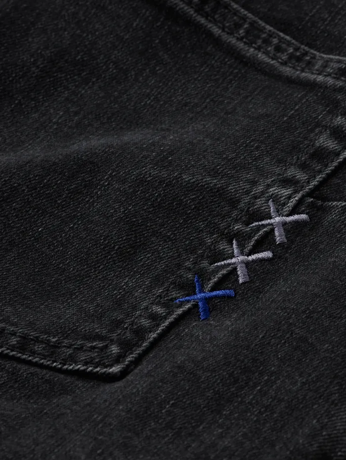 Essential THE ZEE STRAIGHT JEANS CITY BLACK City Black Men Scotch and Soda Essentials Essential THE ZEE STRAIGHT JEANS CITY BLACK City Black Men Scotch and Soda Essentials