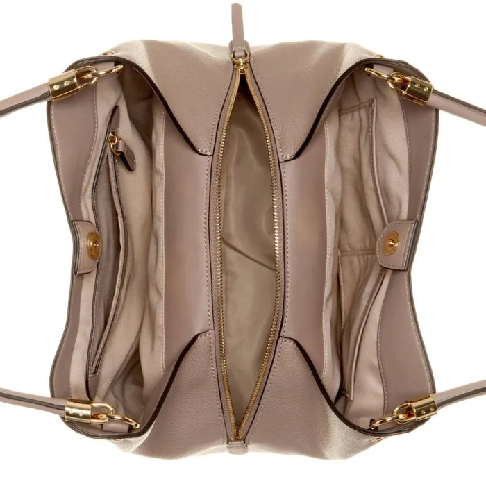 Etta Jet Set Carryall Greystone Women Nine West Satchels and Shoulder Bags Etta Jet Set Carryall Greystone Women Nine West Satchels and Shoulder Bags
