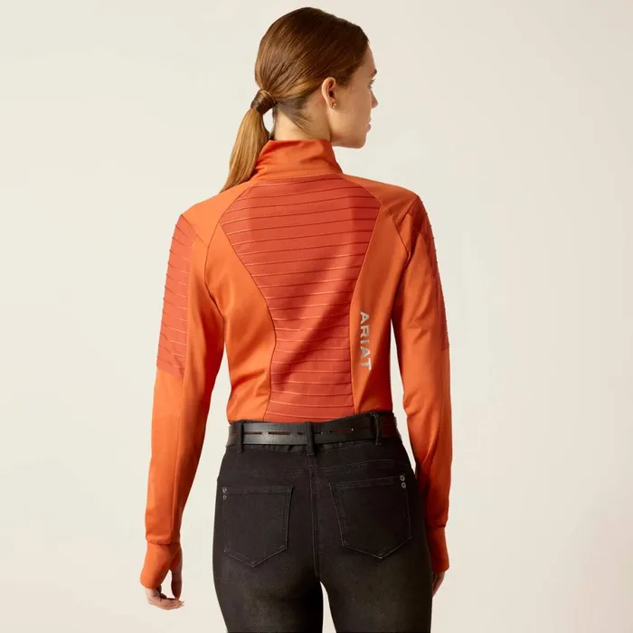 Facet Baselayer Burnt Brick Women Ariat TShirts and Tops Facet Baselayer Burnt Brick Women Ariat TShirts and Tops