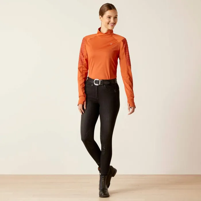 Facet Baselayer Burnt Brick Women Ariat TShirts and Tops Facet Baselayer Burnt Brick Women Ariat TShirts and Tops