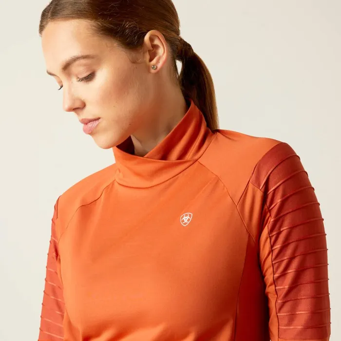 Facet Baselayer Burnt Brick Women Ariat TShirts and Tops Facet Baselayer Burnt Brick Women Ariat TShirts and Tops