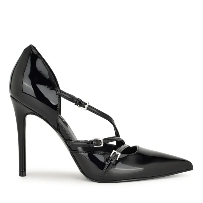 Filma Pointy Toe Pumps Blackblack Women Nine West Pumps